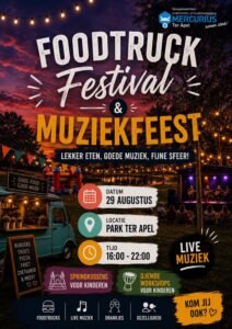 29 augustus: Foodtruck Festival & Muziekfeest